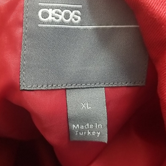 Men's ASOS Harrington Jacket New With Tags sz XL - Picture 7 of 8